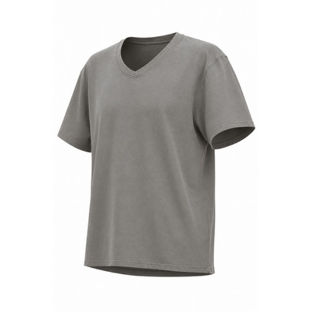 BYLT Shirt Mens Medium Gray V-Neck Short Sleeve Lightweight Tagless Casual Tee - Picture 14 of 14